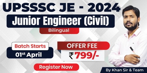 UPSSSC JE (Civil) - Batch 2024